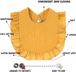 JIAHANG Baby Muslin Bandana Drool Bibs for Boys Girls Adjustable Baby Bibs Set - Image 3